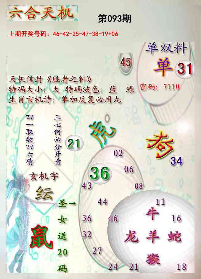 093期天机报[图]